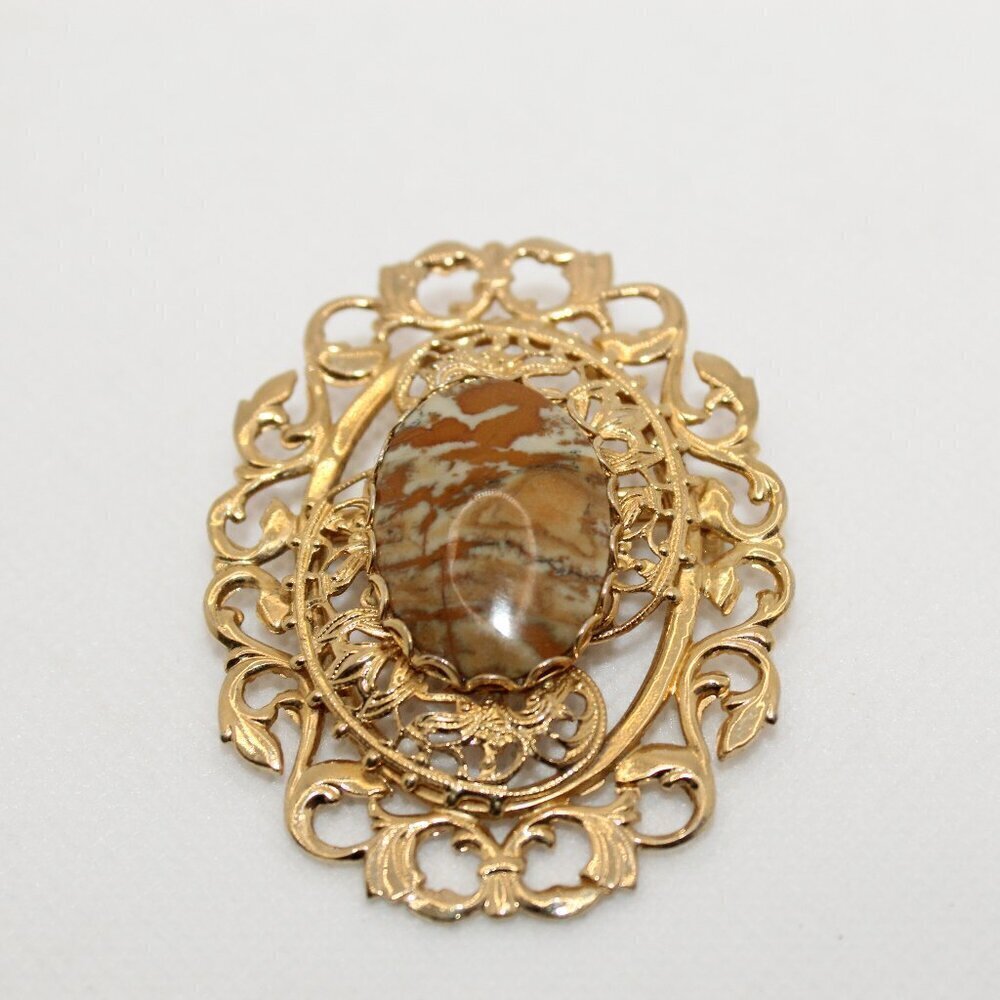 Gemstone Brooch